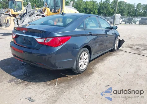 2012 Hyundai Sonata Gls из США, поврежденный, VIN 5NPEB4ACXCH461360